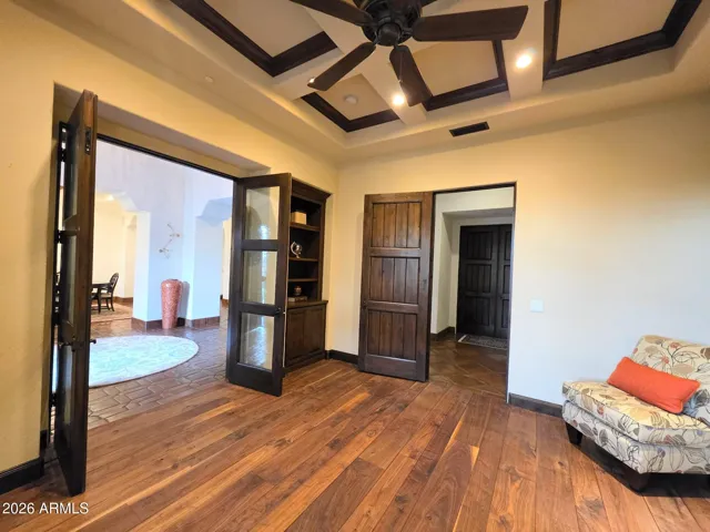 Wood flooring! Additional Side Door to Corridor.