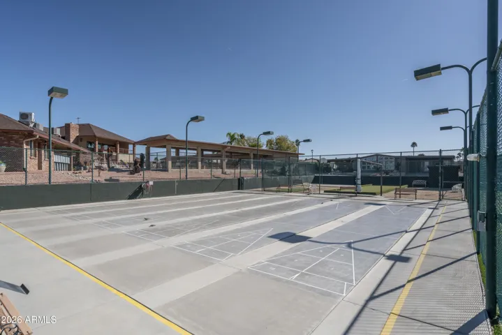 Bocce ball courts