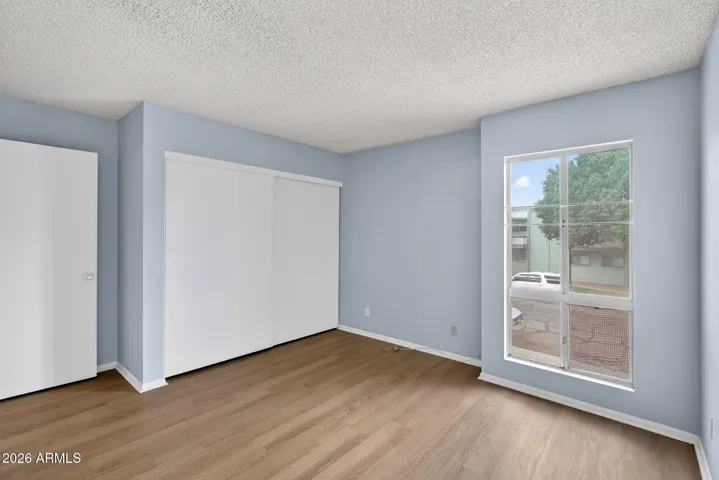 Primary bedroom with large closet