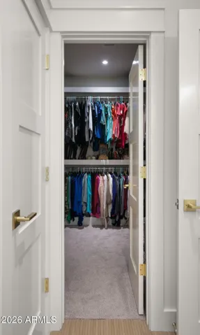 Primary walk-in closet
