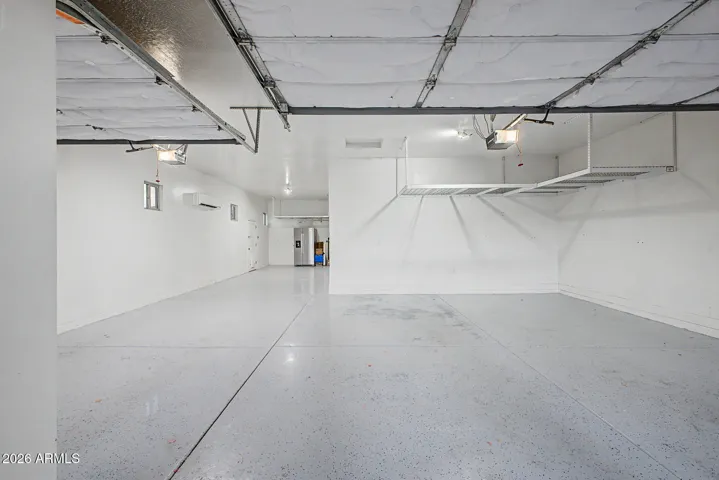 insulated doors as well as hanging storage