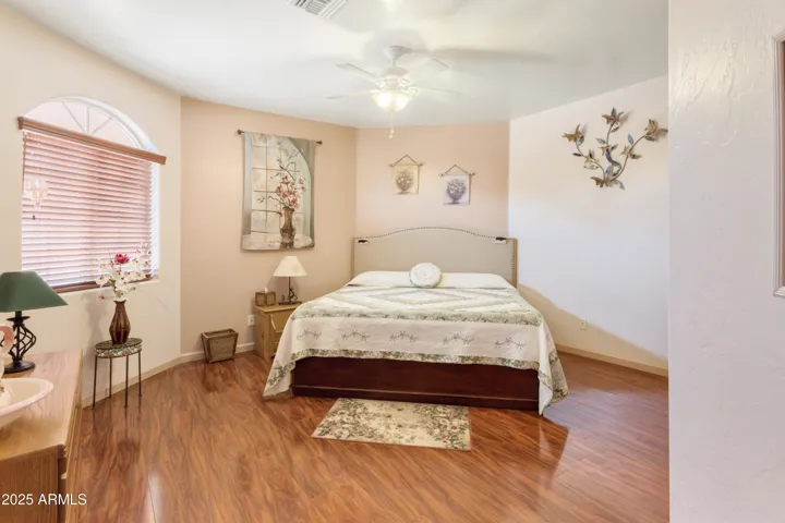 Large enough to fit a king size bed!