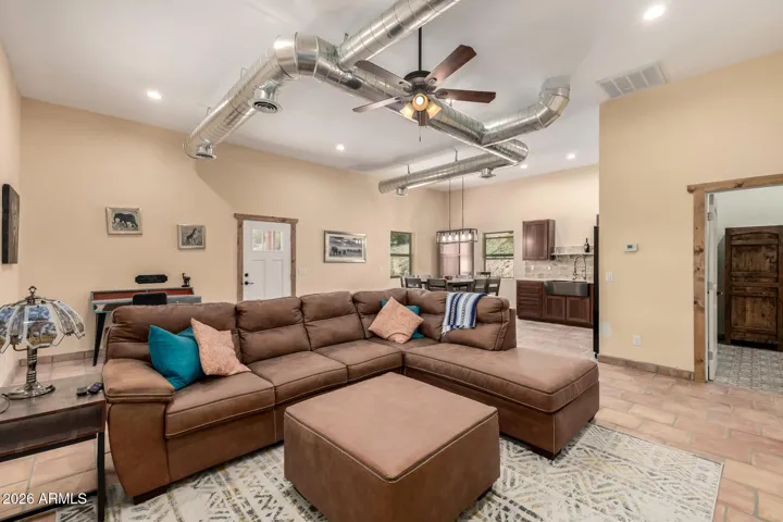 detached guest house 4 living room