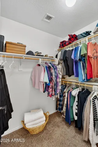 Primary bedroom closet #1, there are 2.