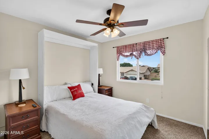 Bedroom 4 with Murphy bed