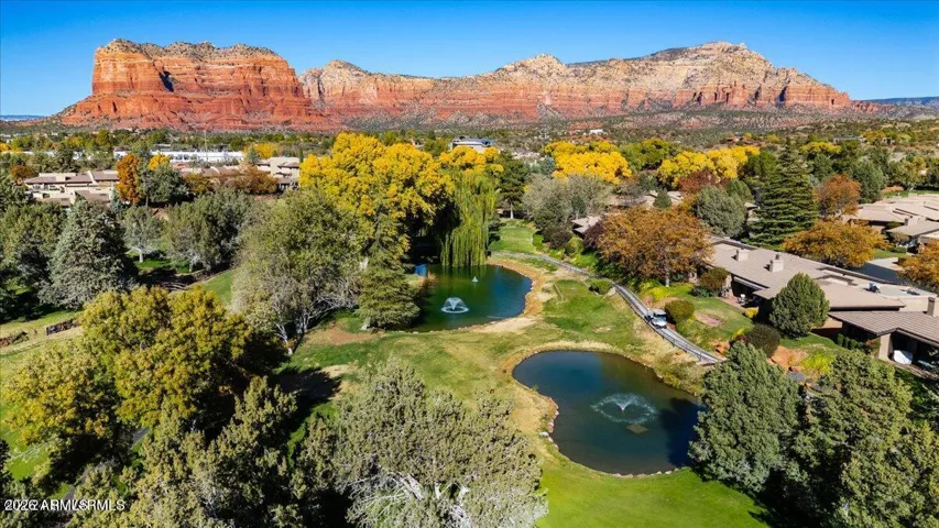 The community features a nine-hole executive course suitable for both novices and experienced players.