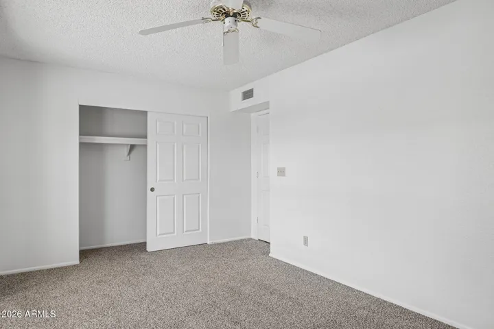 Bedroom 2 closet view