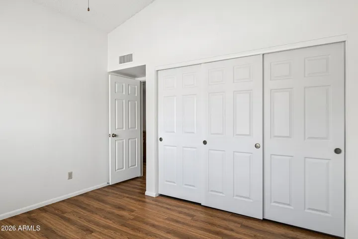 Bedroom 3 closet view