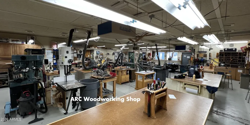 Community wood working shop