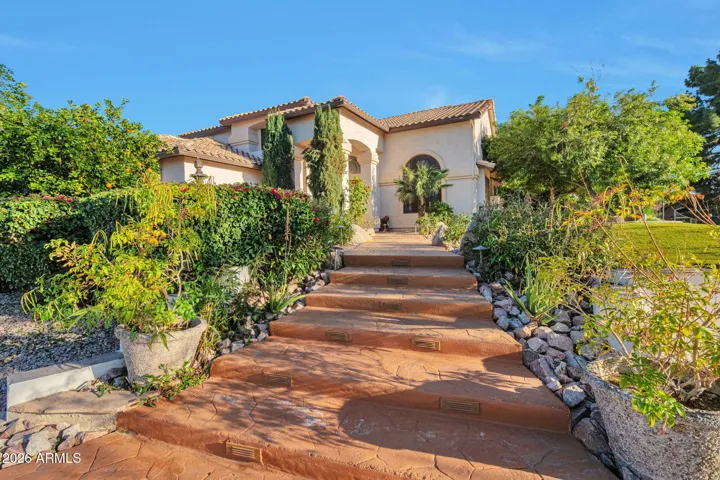 Front steps to home
