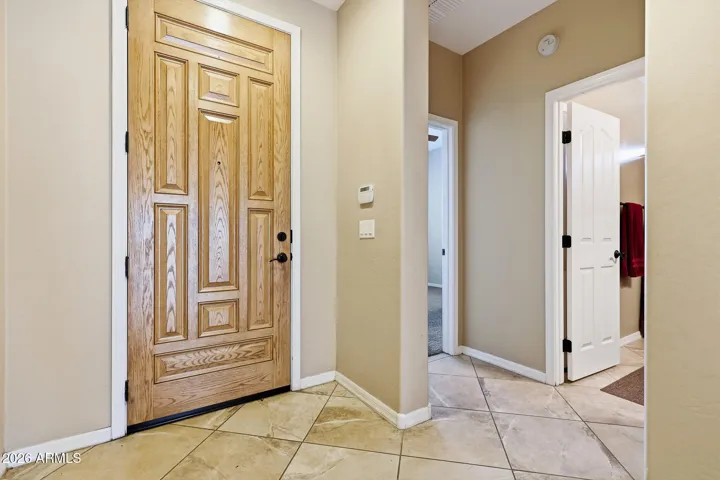 Entry way to 4th br & full bath down. Great for guest or a home office!