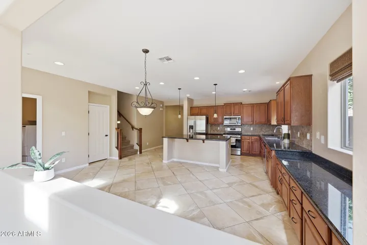 Large dining area