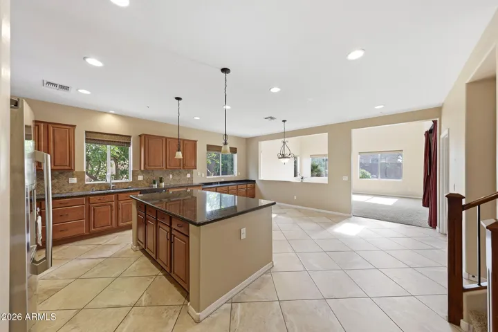 Looking towards Family room