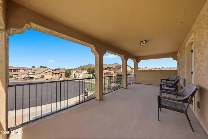 Private deck in front of home off BR 2