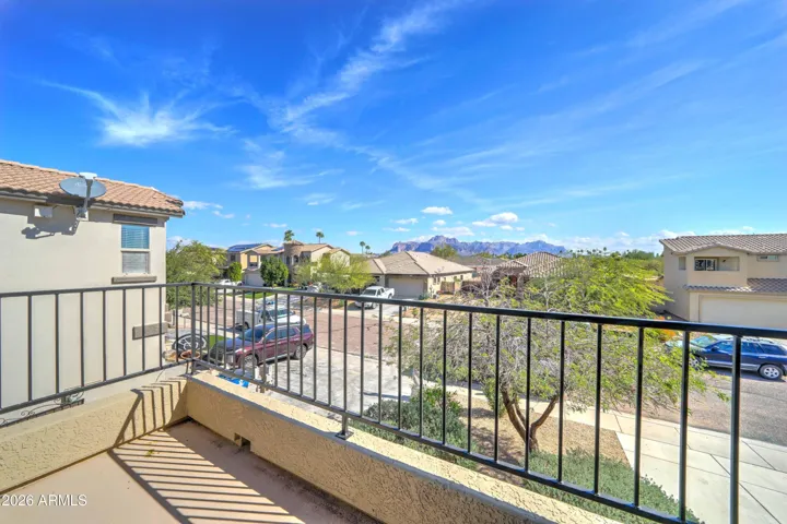 View from Master Bedroom Balcony.