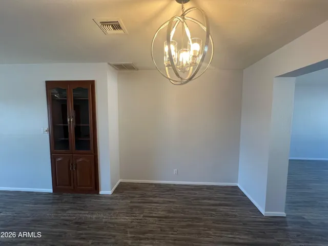 Nook view from Kitchen entrance.
