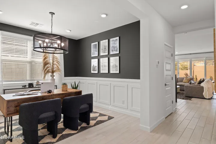 Photos of model home, options may vary. A dreamy, peaceful workspace!