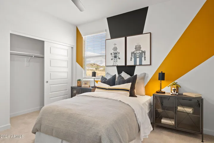 Photos of model home, options may vary. Guest bedroom!