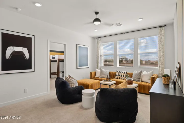 Photos of model home, options may vary. A second entertainment area!