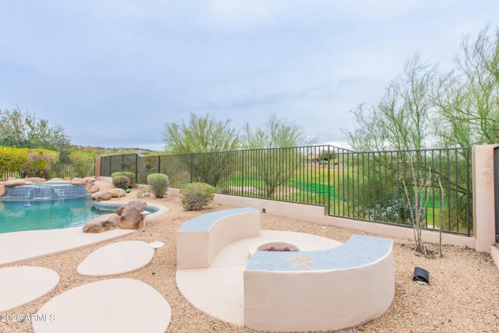 Firepit area