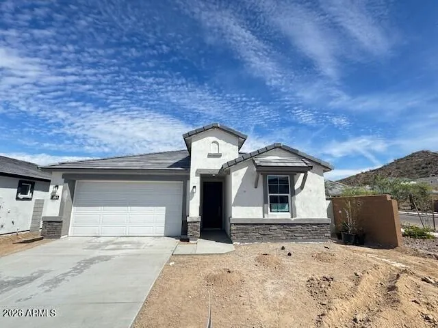 Photo of actual home under construction