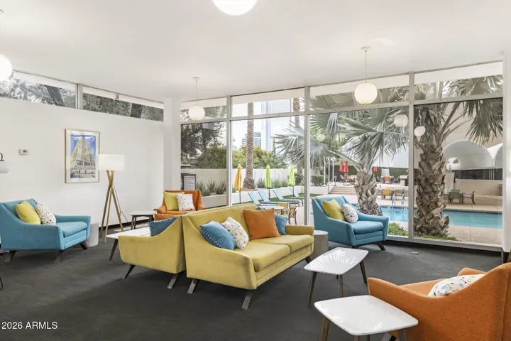 Inviting social area designed for relaxing or entertaining guests.