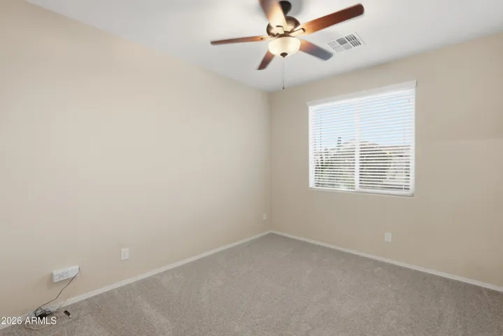 Bedroom 2 with brand new carpet