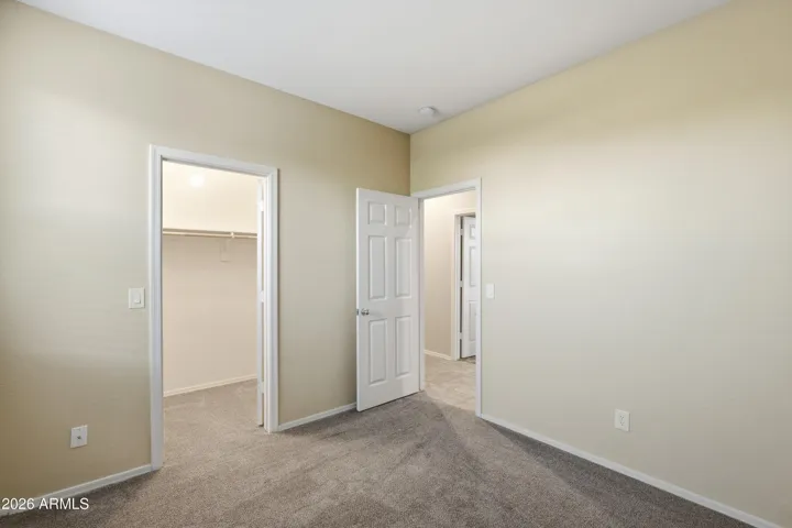 Bedroom 3 with walk-in closet