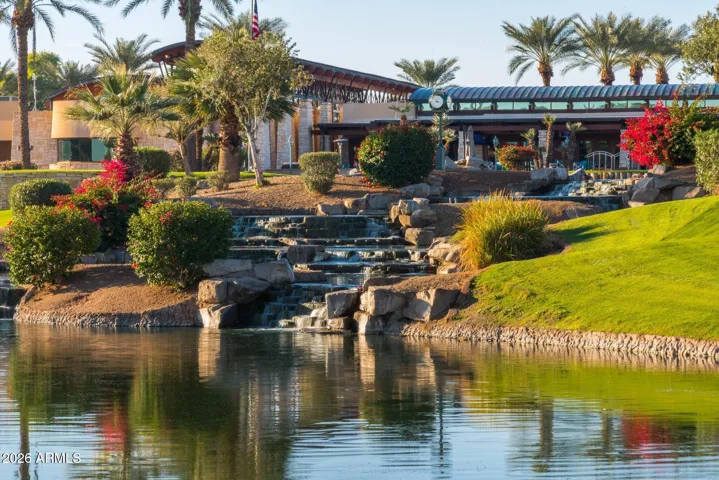 Ocotillo golf course clubhouse