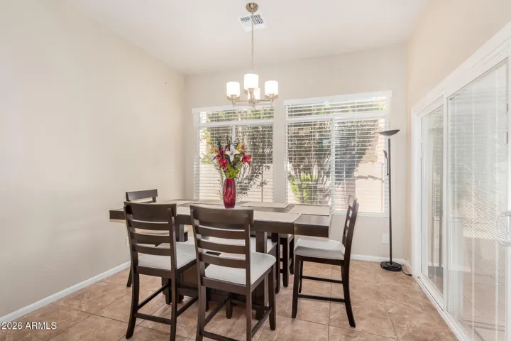 Dining area