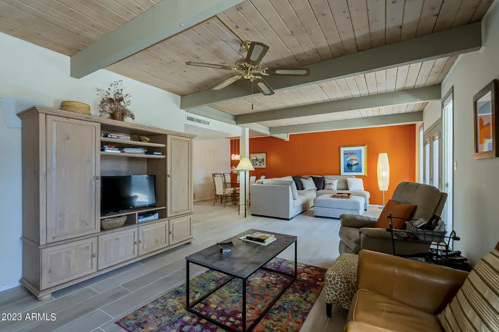 Great Room with two sitting areas