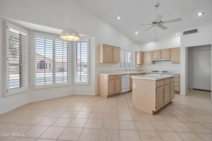 Eat In Kitchen with Bay Window