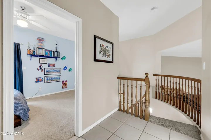 Upstairs landing