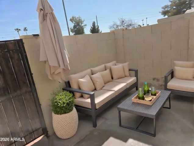 Ai generated patio view 1