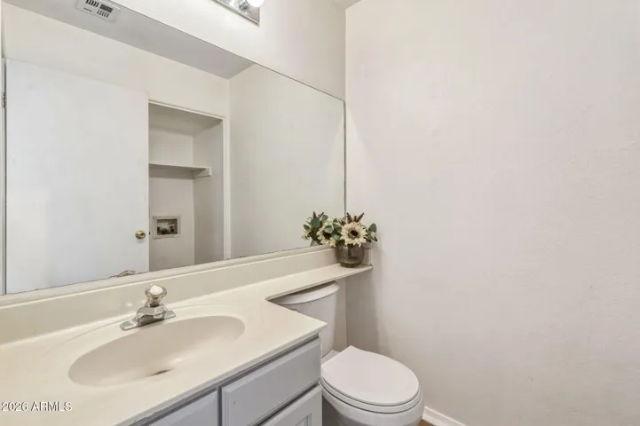 Downstairs Powder/laundry