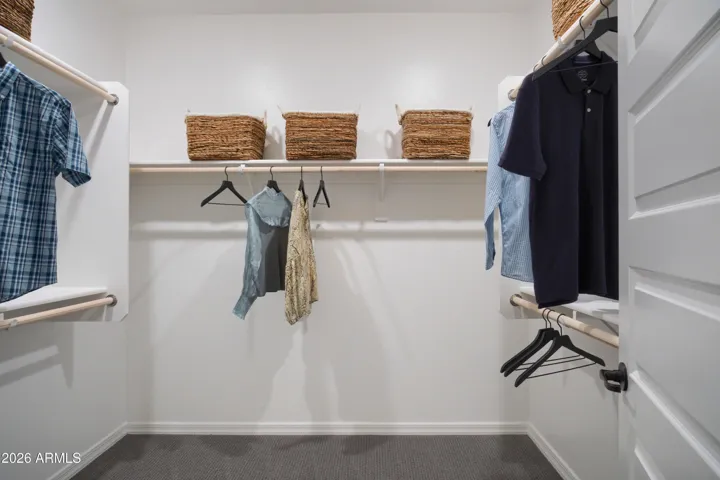 LARGE WALK IN CLOSET IN THE OWNER'S SUITE