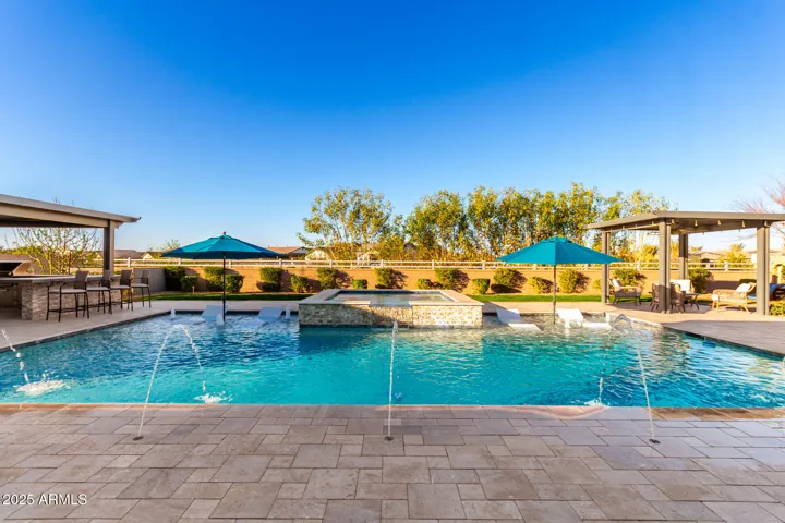 Backyard oasis