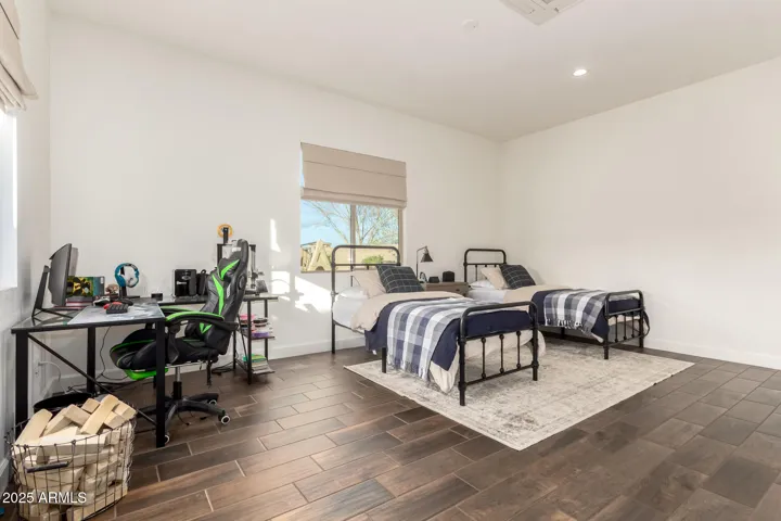 Bedroom 5 with walk in closet and jack and jill bathroom