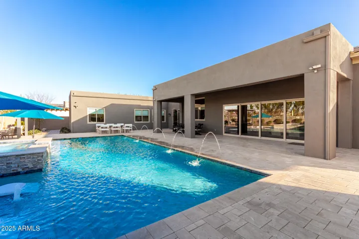 Backyard oasis