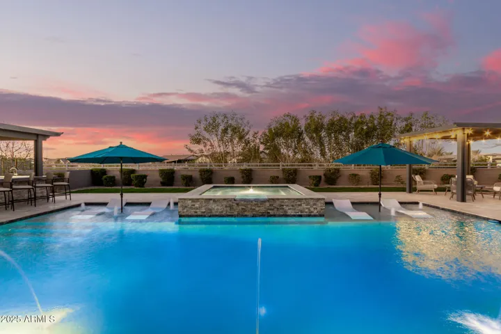 Backyard oasis
