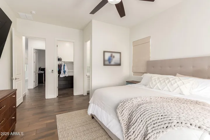 Bedroom 2 with walk in closet and private bathroom