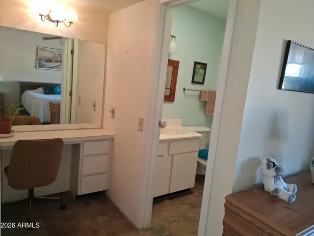 Dressing Area In Master Bedroom