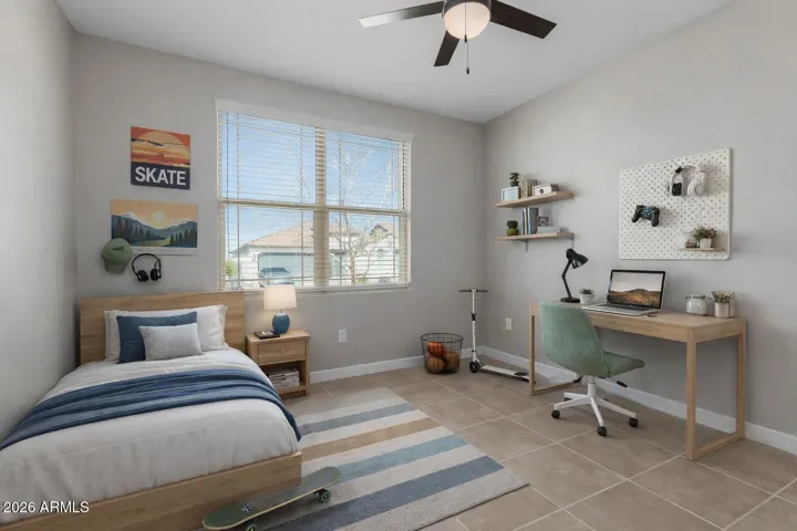 Virtual Staging Bedroom one
