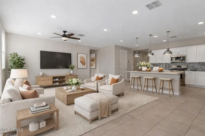Virtual Staging Great Room