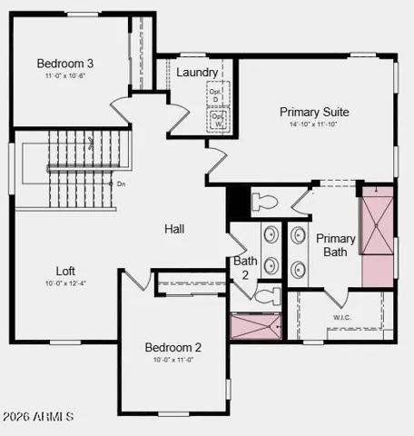dditional Highlights include: Super shower in primary bath, shower only in bath 2, granite countertops, 220v wiring at garage, and upgraded flooring.