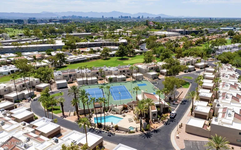 Amenities include tennis/pickleball courts, pool and spa, and access to world class golf courses.