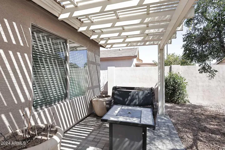 Extended patio
