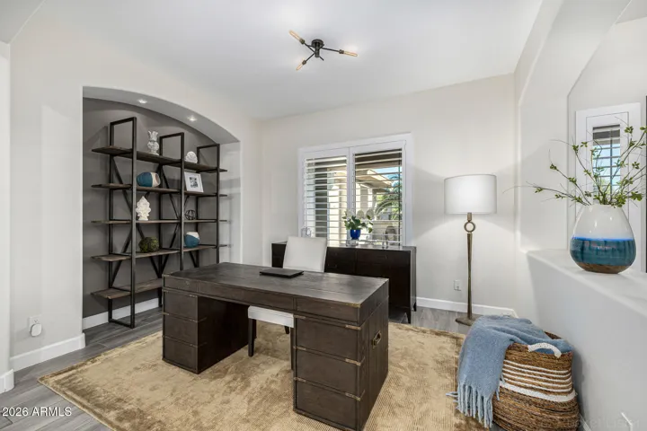 A peaceful space for light work…