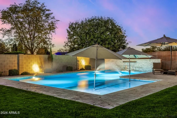 Warning: sunset views like this may cause spontaneous evening swims.