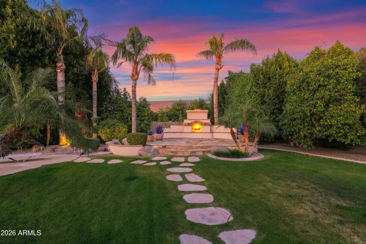 Twilight Raised Stone Deck
